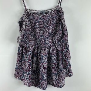 Charlotte Russe Women MultiColor Floral Shirt